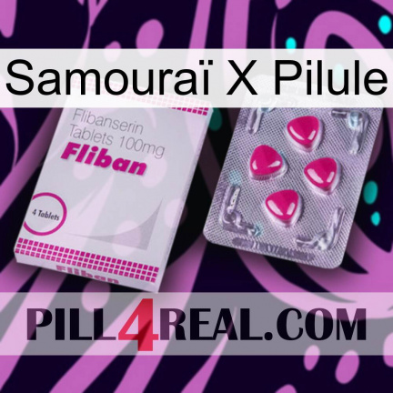 Samouraï X Pilule 32